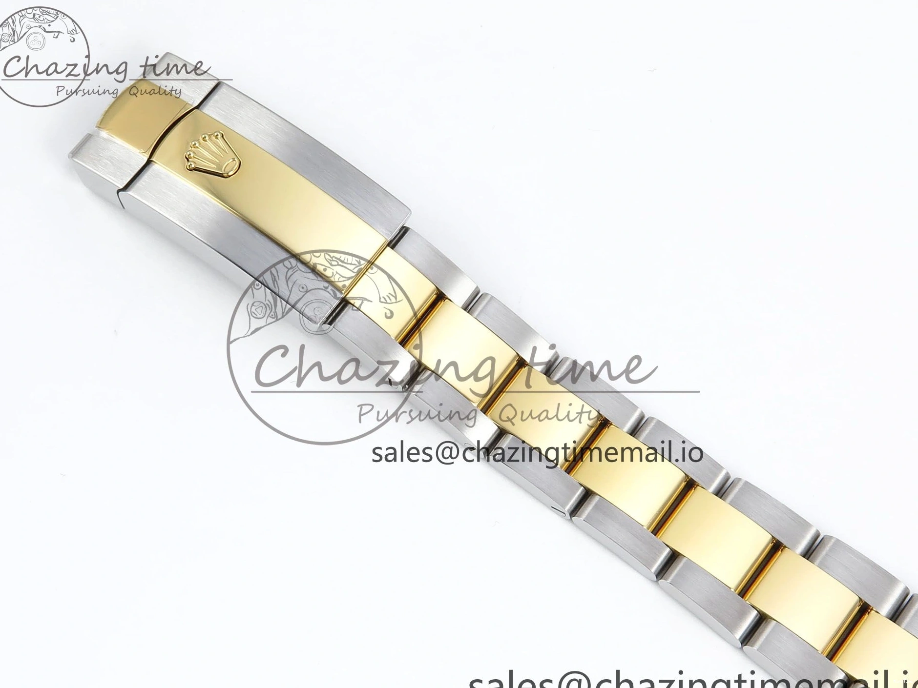 MiroTime 0511 Cozy DateJust 31 278273 ARF 1:1 Best Edition 904L Steel Gray Roman Diamonds Dial on SS YG Oyster Bracelet ETA 575
